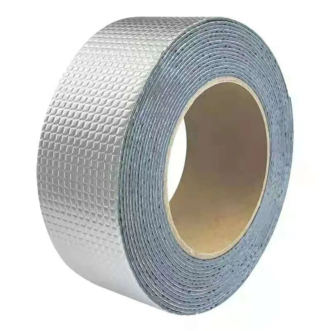 Hot Selling Aluminium Adhesive Butyl Tape Super Strong Butyl Aluminum Foil Waterproof Tape